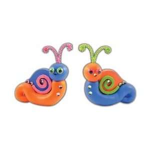 Darice Clay It Kit Snails; 6 Items/Order
