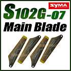FAST USA SYMA S102G 07 Main Blade Propeller Spare Parts for S102G RC 