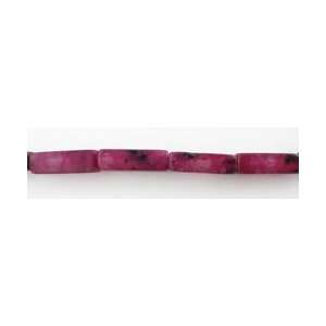  13x4mm Purple Kiwi Agate Rectangle Beads   16 Inch Strand 