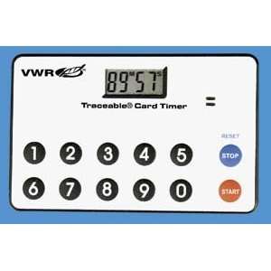VWR TRACEABLE TIMR CREDIT CARD   VWR Credit Card Timer   Model 47732 