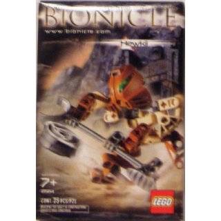 Lego Bionicle Matoran Mini Box Set Figure #8584 Hewkii (Brown)