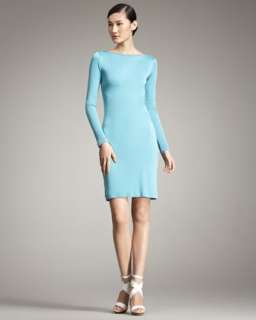 Top Refinements for Fitted Sleeveless Jersey Dress