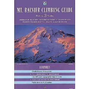 Mt Rainier Climbing Guide Featuring 3 Routes by Stanley Maps  