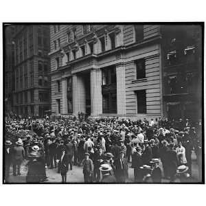 Curb street brokers,Broad exchange,New York 