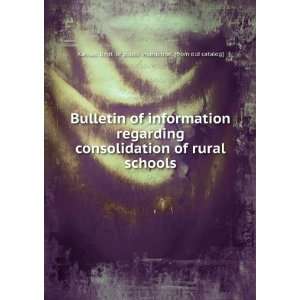  of information regarding consolidation of rural schools Kansas 