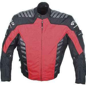 Joe Rocket Airborne Mens Textile Street Bike Racing Motorcycle Jacket 