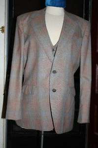 Lasso Western Wear 3 Piece Suit. Vintage Suit  