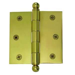   701063 Polished Brass Plain Bearing Door Hinge