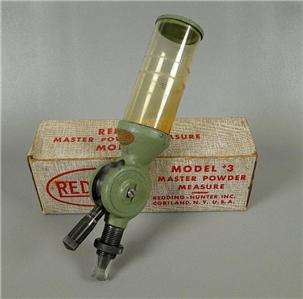 Redding Micrometer Powder Measure Rifle Pistol Reloading Tool  