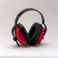 WISE Red Ear Muff Muffler noise hearing ear protection  
