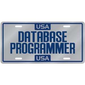  New  Usa Database Programmer  License Plate Occupations 