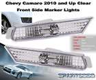 2010+ CHEVY CAMARO CLEAR FRONT PARKING BUMPER LIGHTS CL
