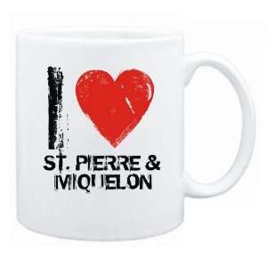  New  I Love St. Pierre & Miquelon  Mug Country