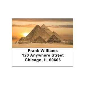  Egyptian Monuments Address Labels