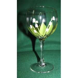 Hand Painted Wine Glasses 