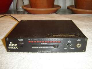 DBX 563X, Silencer, Noise Reduction, Instrument Preamp, Vintage Unit 