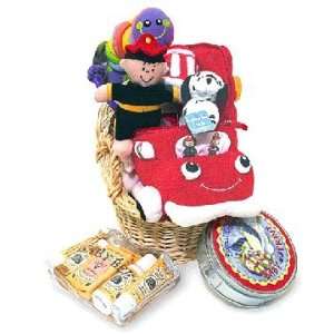 The Fire Engine Gift Basket Grocery & Gourmet Food