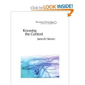   Preaching (Elements of Preaching) James R. Nieman  Books
