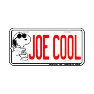  Snoopy, Joe Cool License Plate Automotive