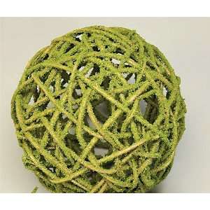  Curly Willow Topiary Ball   Moss Coated