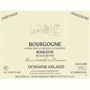 Dom. Arlaud Bourgogne Rouge Roncevie Vieilles Vignes 2008 