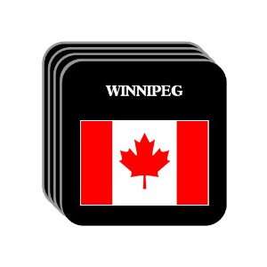 Canada   WINNIPEG Set of 4 Mini Mousepad Coasters