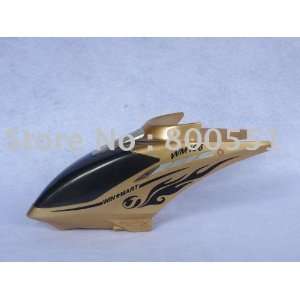    gold head cover for wm f3d196 wm196 helicopter parts Toys & Games