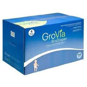  Grovia Biodiaper 112 Count ( Size 4 ) 