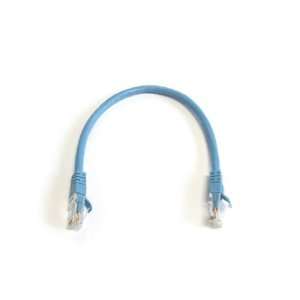  Cat6 UTP Patch LAN Cable 1 1ft 1 Ft 1gbps (6 Colors) Blue 