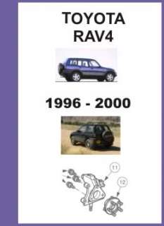   RAV4 RAV 4 1996   2000 WORKSHOP REPAIR MANUAL 1997 1998 1999 + BONUSES