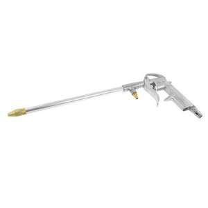 Amico Metal Long Nozzle Air Cleaning Gun with 3.9Ft Soft Plastic Hose