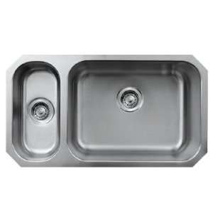   Collection WHNDBU3118GDL Kitchen Sink   2 Bowl