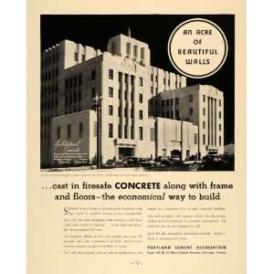  1936 Ad Portland Cement Association Sunkist Building 