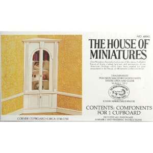  The House of Miniatures Corner Cupboard/Circa 1730 1750 
