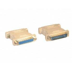  25 Pin Serial Port Male / Female Adapter DB25 RS232 Null 