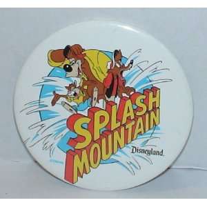  2.5 Disney Disneyland Splash Mountain Promotional Button 