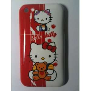   Hello Kitty Designer Snap Slim Hard Case Back Cover for iPhone 3G 3GS