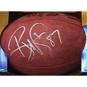  Reggie Wayne Autographed Football