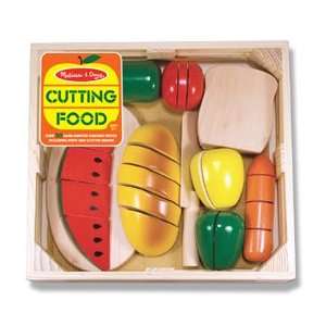  Cutting Food Box Wooden Pretend Play Toy   (Child) Baby