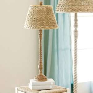   Table Lamp Base With Seagrass Shade  Ballard Designs