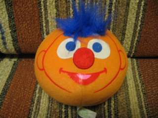 Ernie, from Sesame Street shake rattle laugh Plush Ball  