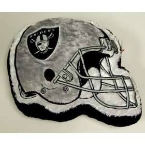Oakland Raiders NFL Helmet Himo Plush Pillow  Sports 