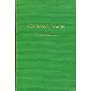 Collected Poems of Stephen Victor Marsh [Hardcover] by Steven Victor 
