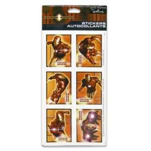  Iron Man Stickers 4 Sheets Case Pack 96 