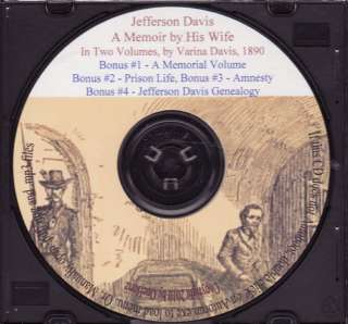 Jefferson Davis Memoir + Bonus Books  