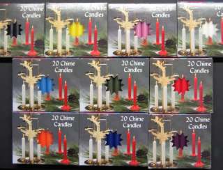 200 MINI CANDLES ASSORTMENT Spell you choose colors  