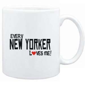 Mug White  EVERY New Yorker LOVES ME  Usa States  Sports 