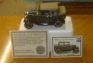 Diecast Nat Motor Museum Mint 1929 Chevy Landau Sedan  