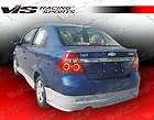 2007 2008 Chevrolet Aveo 4dr Fuzion Spoiler Wing by VIS