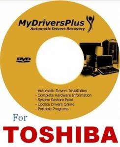 Toshiba Portege 3505 Tablet PC Drivers Recovery Restore  